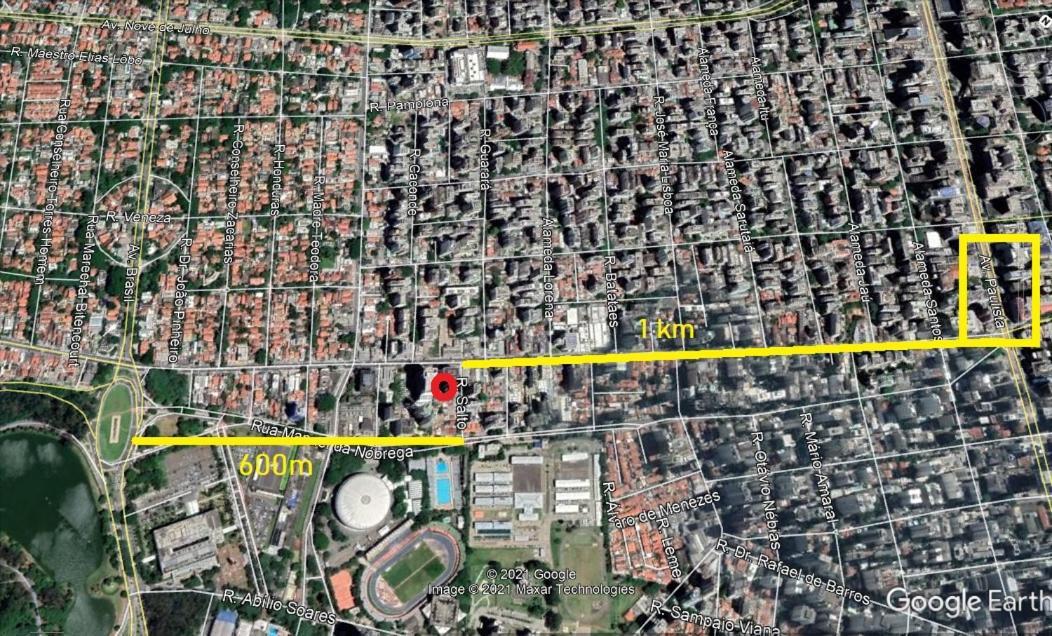 公寓 Loft-in No Jardim Paulista - Ibirapuera Ix 圣保罗